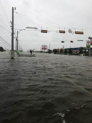 Chevron Phillips Chemical employees volunteered to help the community during Hurricane Harvey.