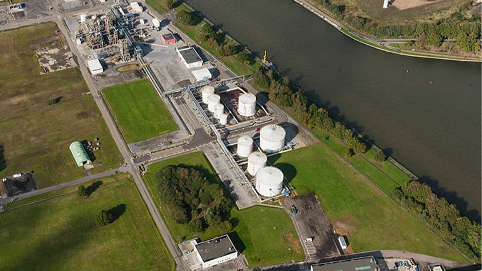 Chevron Phillips Chemical facility in Beringen, Belgium