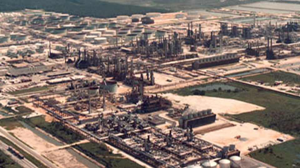 Chevron Phillips Chemical facility in Pascagoula, Mississippi