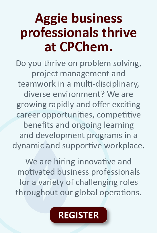 Aggie business students thrive at CPChem