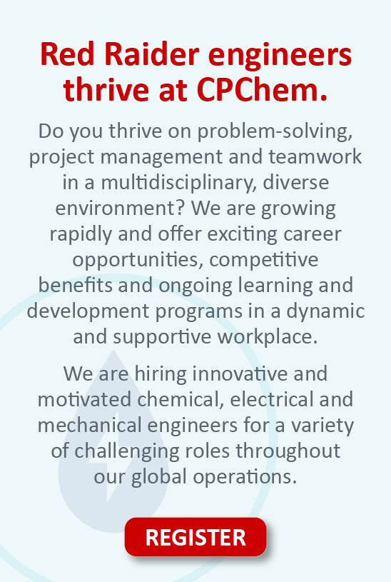 Red Raider engineers thrive at CPChem